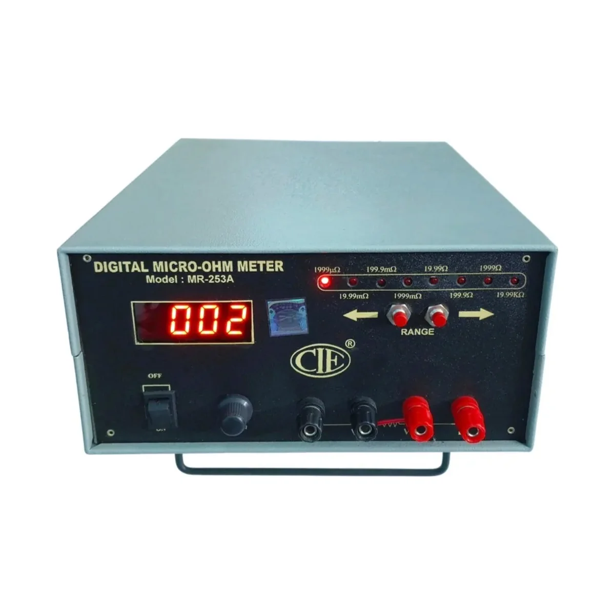 CIE MR-253A Digital Micro-Ohm Meter (4-Terminal Kelvin)