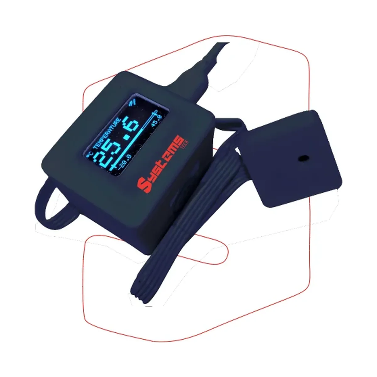 Systems Tech TS-201 Temperature and Humidity 2-in-1 Sensor