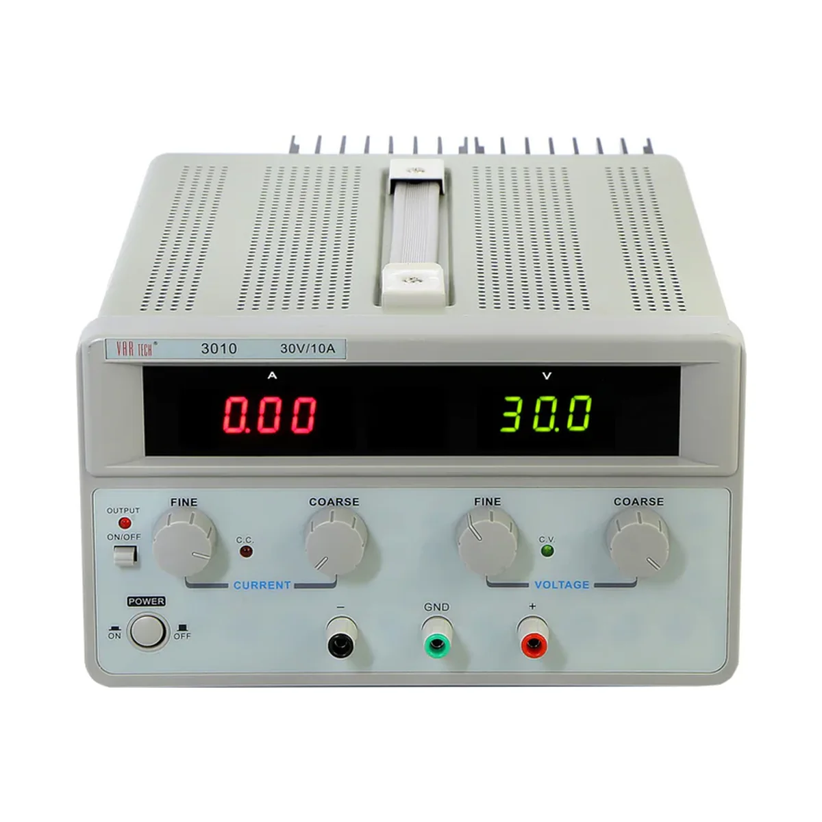 Vartech 3010 30V / 10A Heavy-Duty Linear DC Regulated Power Supply