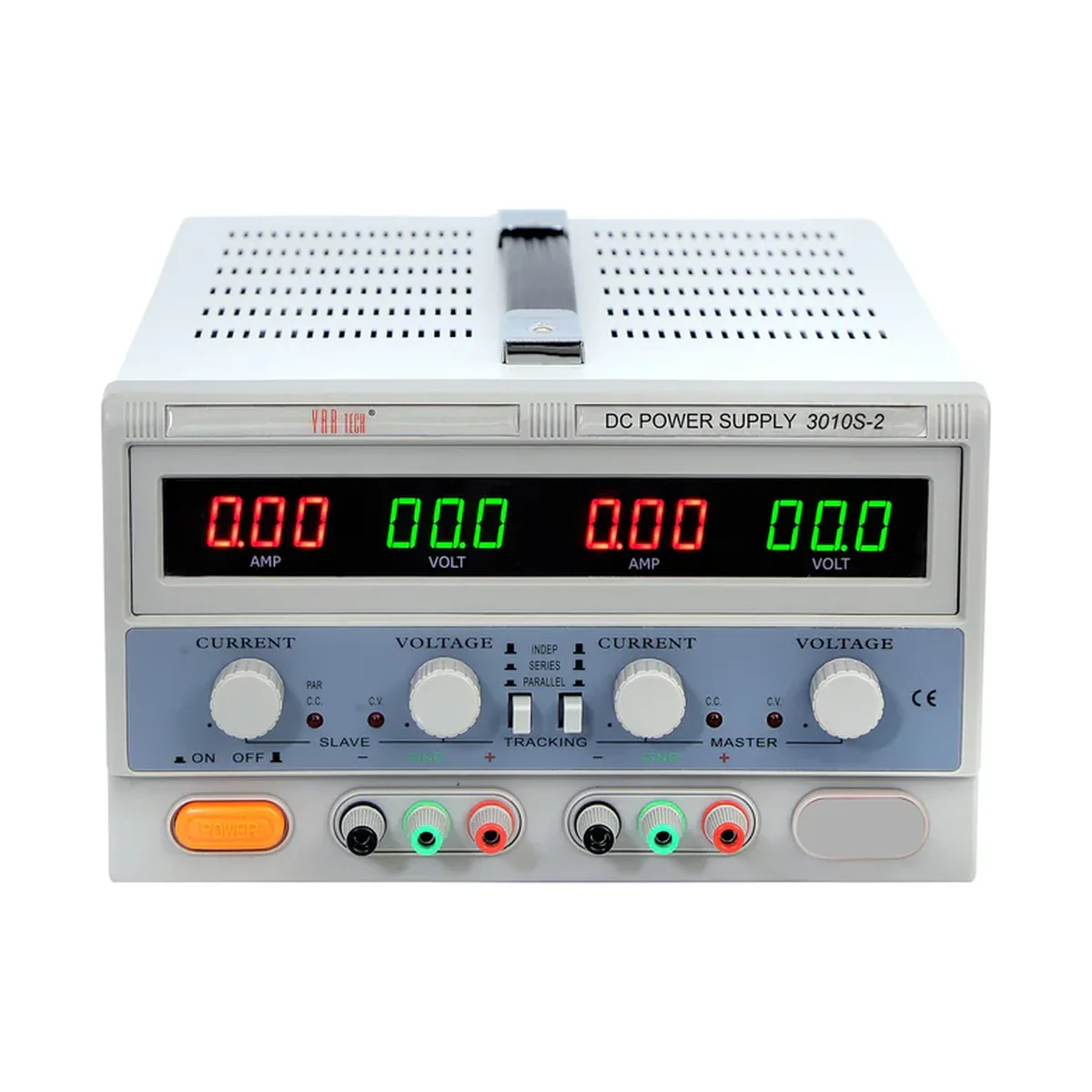 Vartech 3010 S-2 30V / 10A × 2 Dual-Output SMPS DC Regulated Power Supply