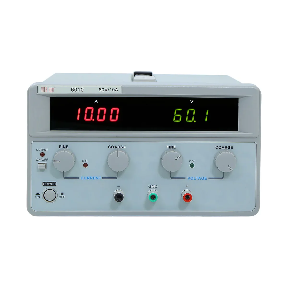 Vartech 6010 60V / 10A Heavy-Duty Linear DC Regulated Power Supply