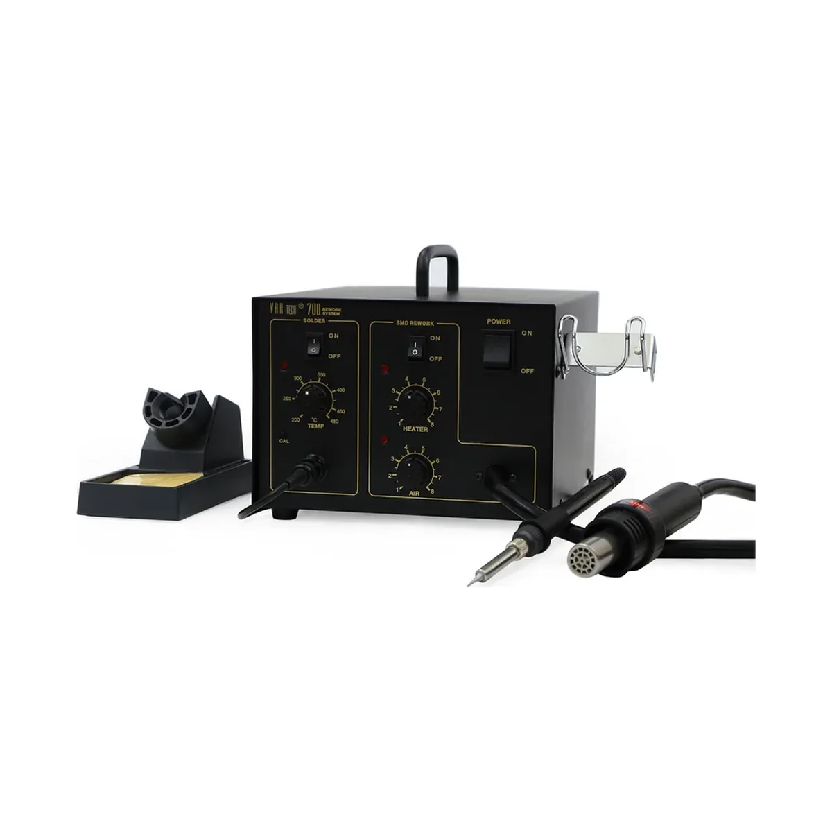 Vartech 700 ESD 2-in-1 Soldering and SMD Re-Work Station, 270 W + 50 W