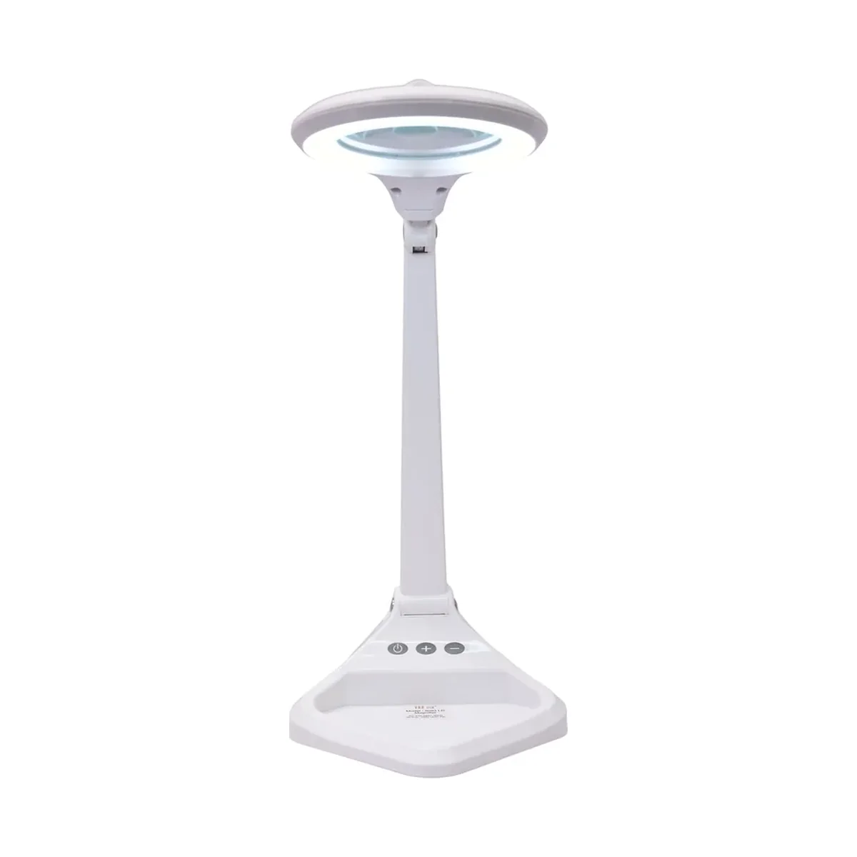 Vartech 8093 LD Dimmable LED Magnifying Lamp, Touch Dimmer, Table Top