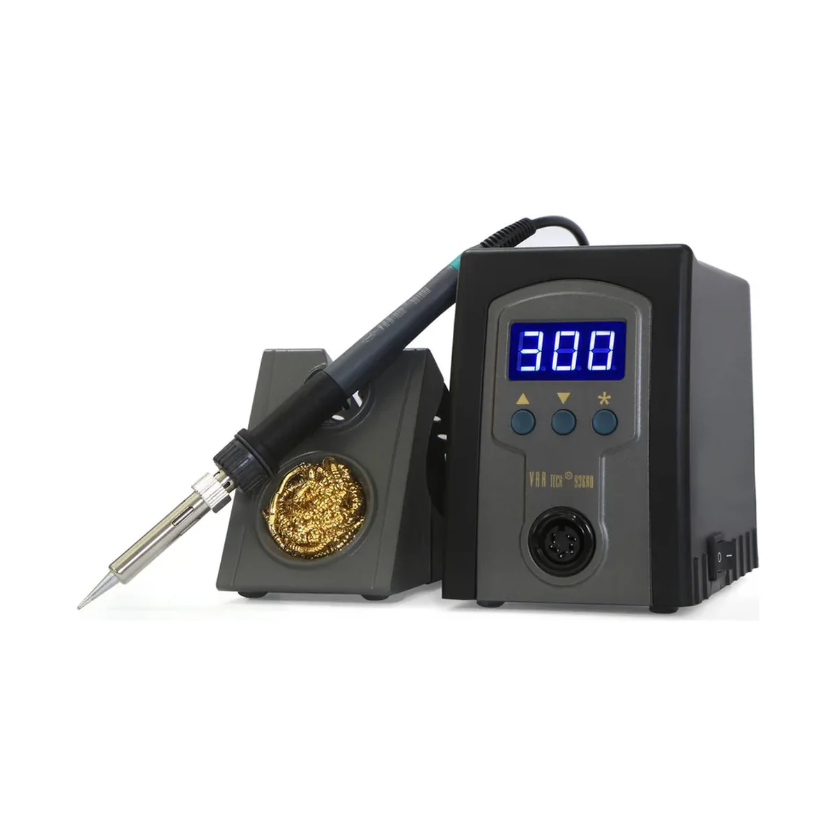 Vartech 936 AD Digital Soldering Station, 70 W, 3-Channel Memory