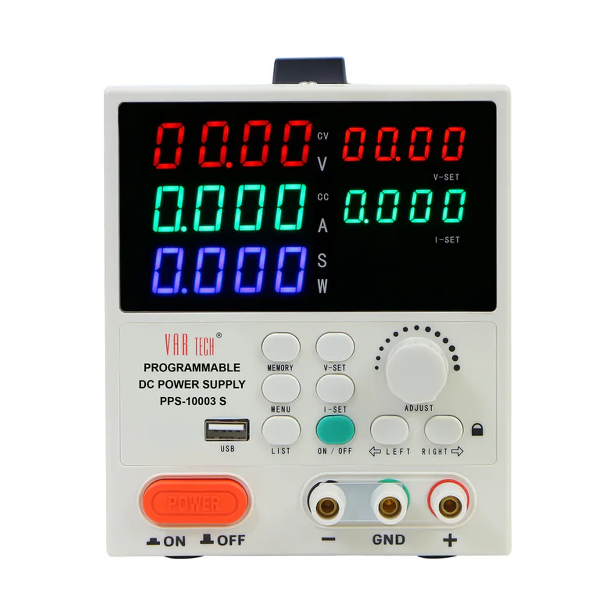 Vartech PPS-10003 S 100V / 3A Programmable SMPS DC Power Supply