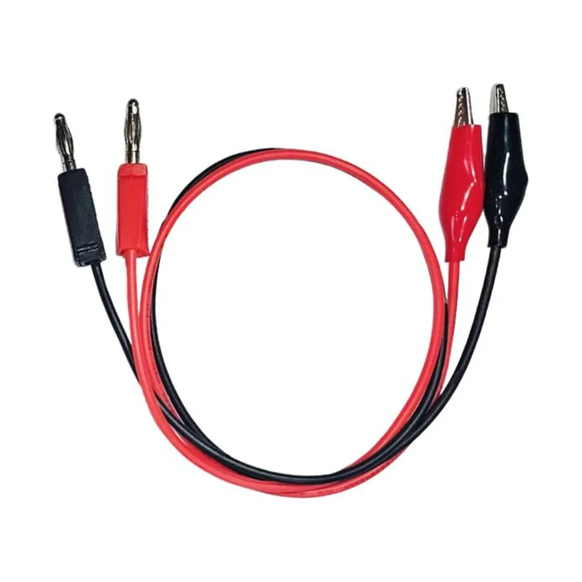 Vartech Banana-2CC Power Supply Cables, Banana to Crocodile Clips, 5 A