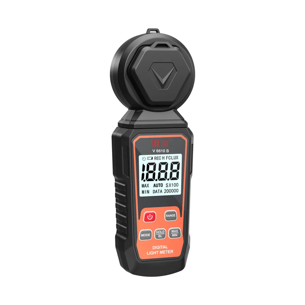 Vartech V 6610 B Digital Lux Meter 0-199999 Lux