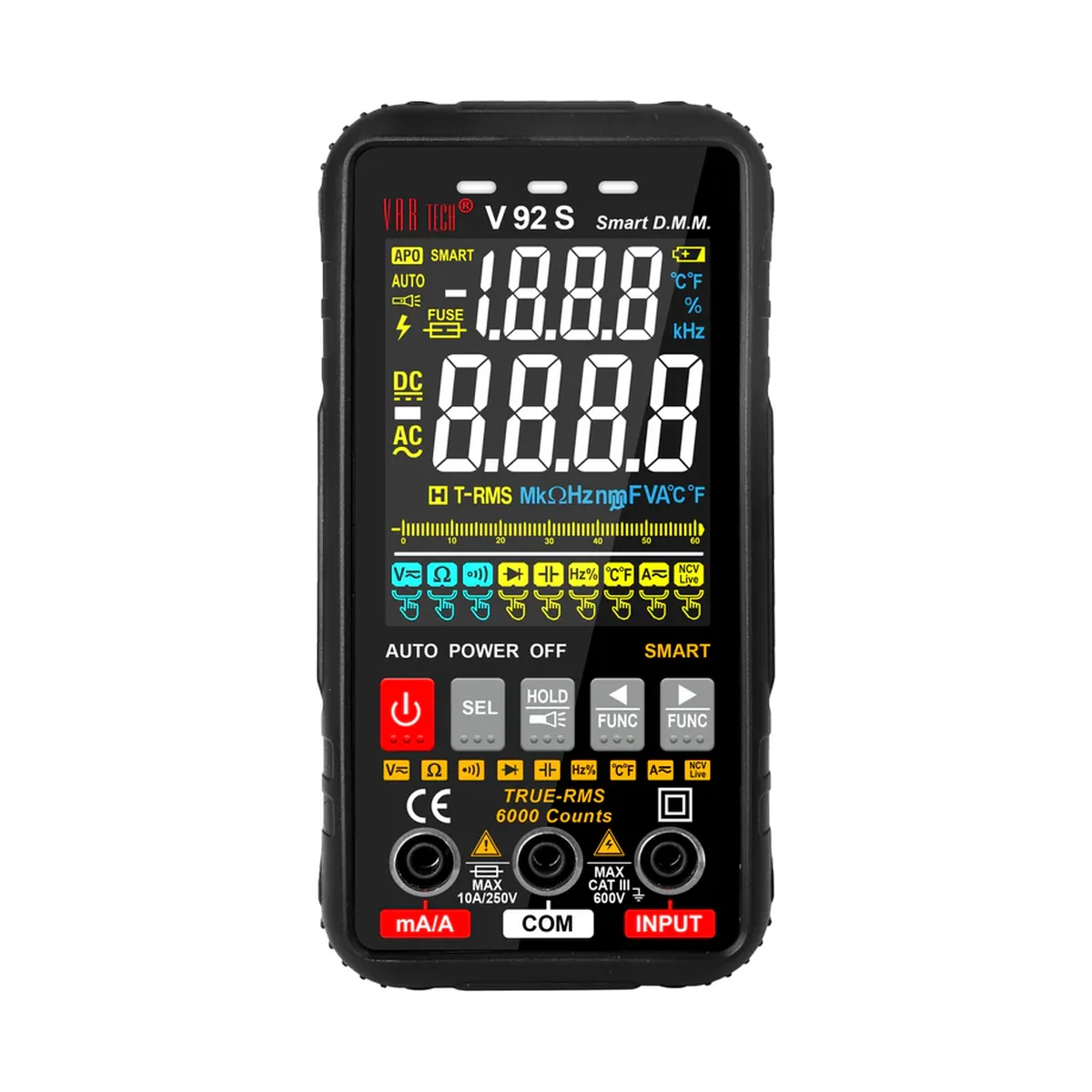 Vartech V 92 S Smart Digital Multimeter True RMS Auto ranging