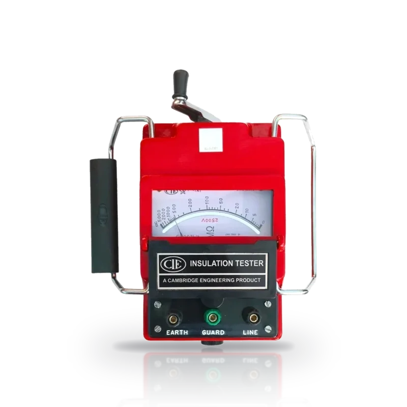 CIE CIE/444/MR Multirange Insulation Tester - Metal Body (Hand-Driven)