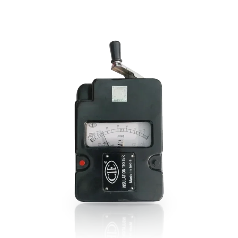 CIE CIE/555 Insulation Tester (Hand Driven Generator Type, Bakelite Body)