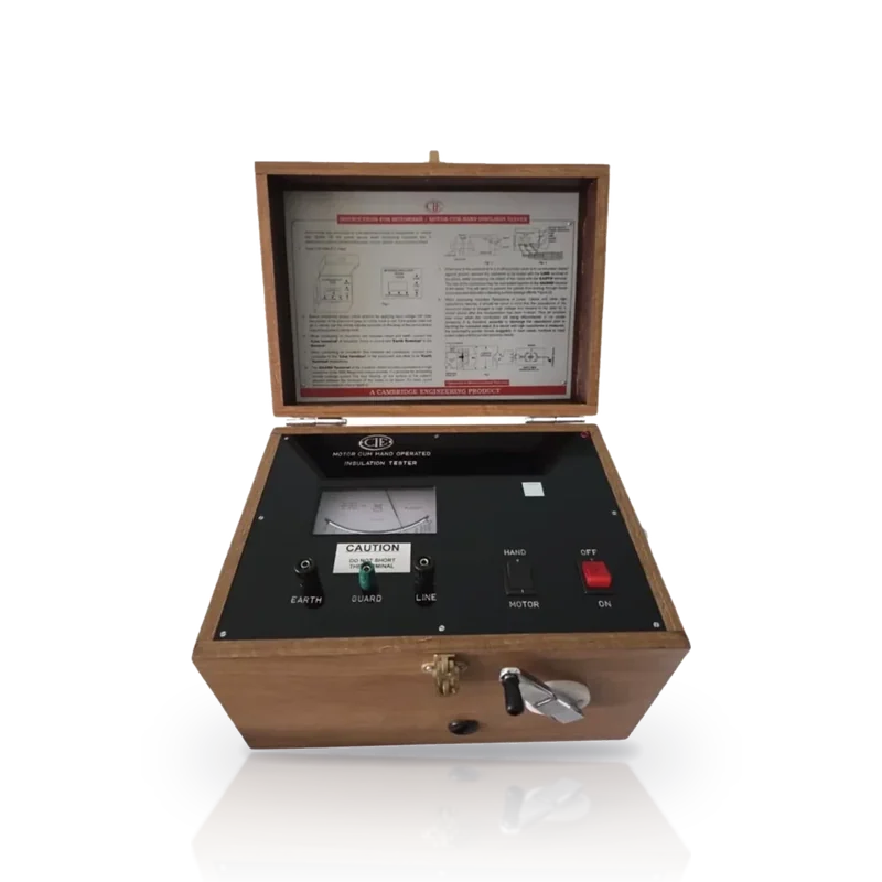 CIE CIE/777 HM Motor-cum-Hand Driven Insulation Tester