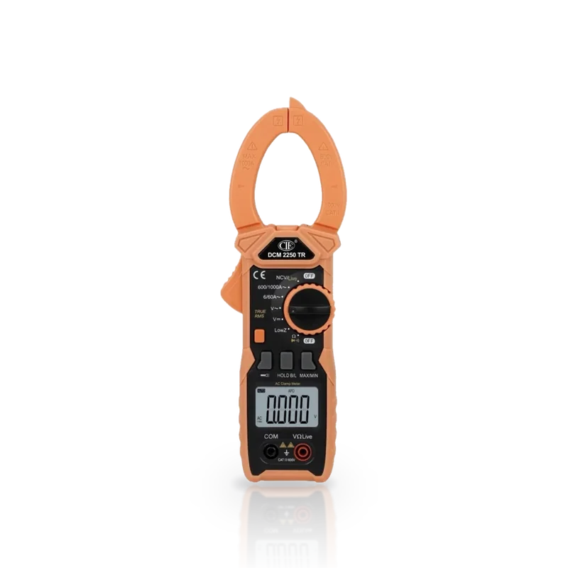 CIE DCM 2250 TR Digital Clamp Multimeter - True-RMS AC, 1000 A