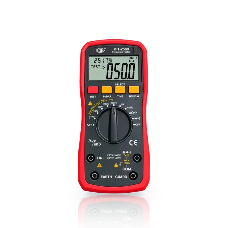 CIE DIT-2500 Digital Insulation Tester + Multimeter - up to 2500 V