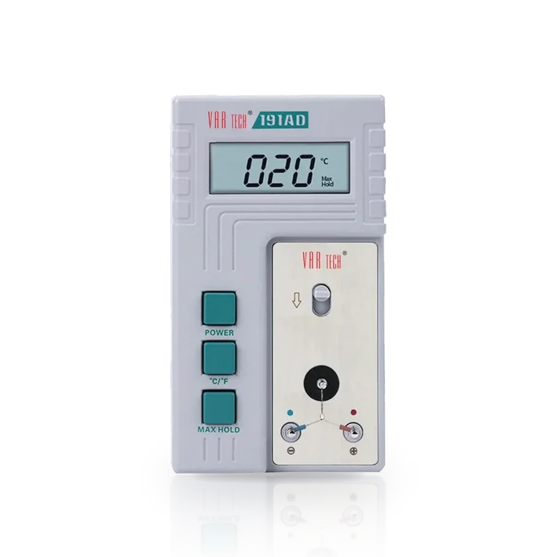 Vartech 191 AD Soldering Tip Temperature Thermometer, 0–800 °C