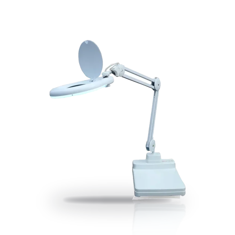Vartech 228 BL LED Magnifying Lamp, 125 mm Lens, Table Top, Heavy Base