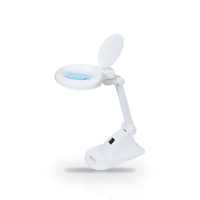 Vartech 268 L LED Magnifying Lamp, 90 mm Lens, Table Top
