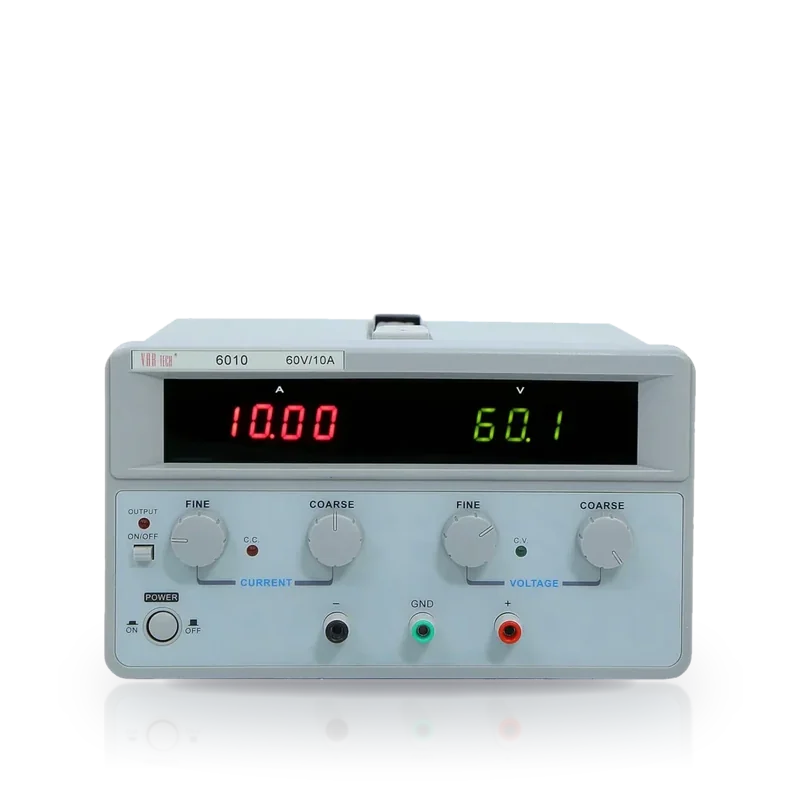 Vartech 6010 60V / 10A Heavy-Duty Linear DC Regulated Power Supply