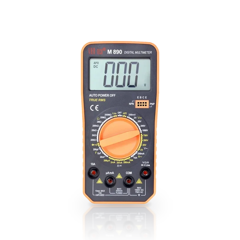 Vartech M 890 Full Function Digital Multimeter True RMS