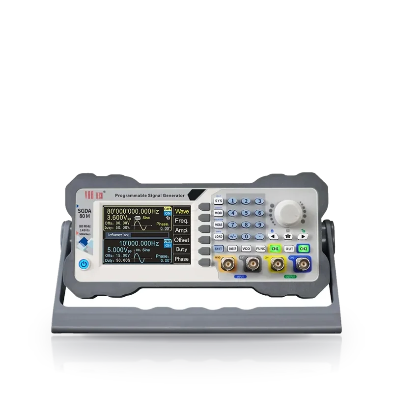 Vartech SGDA-80M 80 MHz Programmable Dual Channel DDS Function / Arbitrary Waveform Generator
