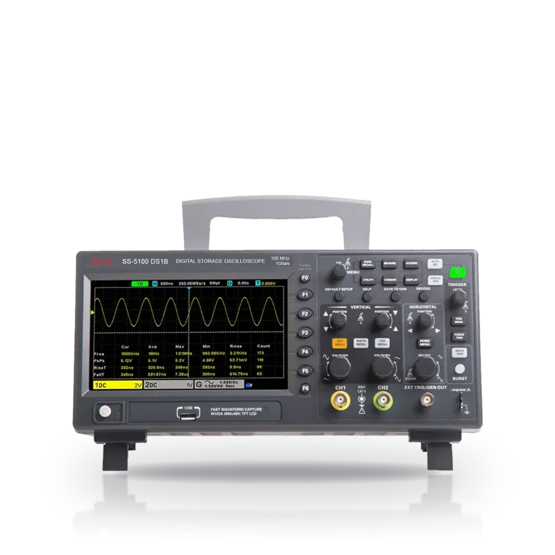 Vartech SS-5100DS1B 100 MHz Dual Channel Digital Storage Oscilloscope (DSO)