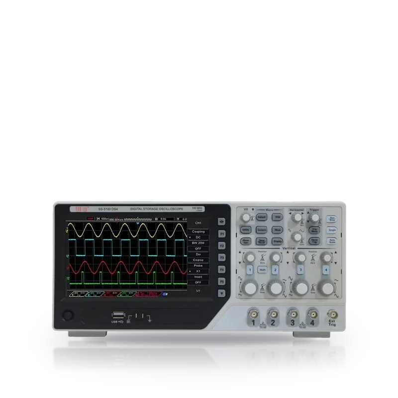Vartech SS-5100DS4 100 MHz 4-Channel Digital Storage Oscilloscope