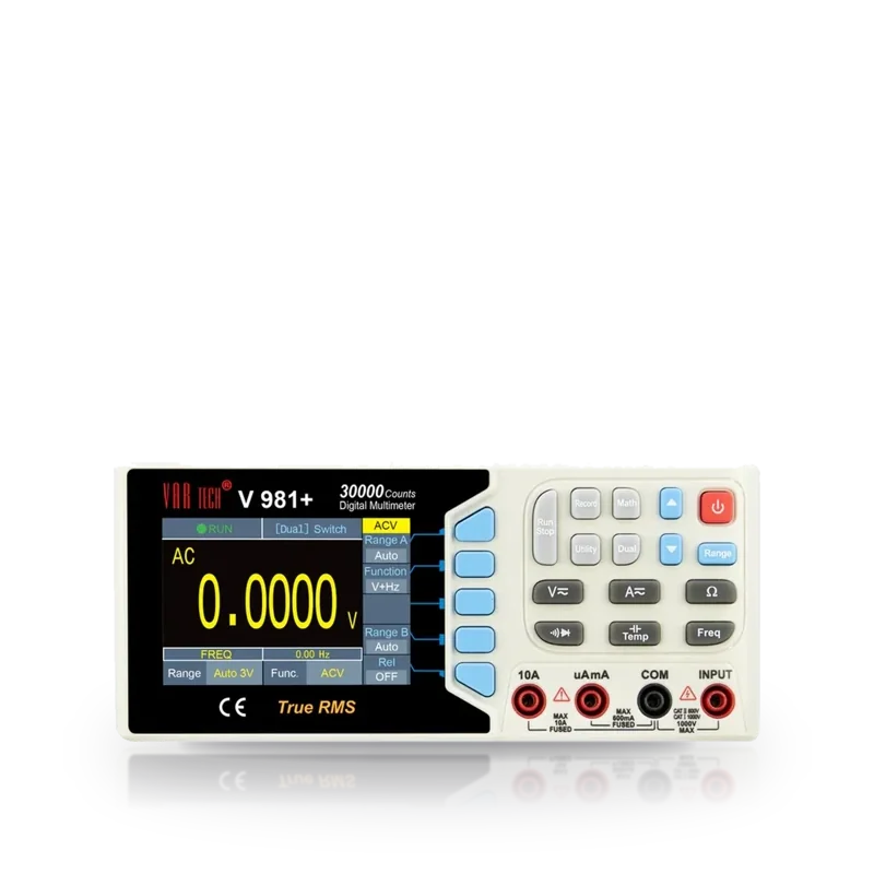 Vartech V 981+ Bench Top Digital Multimeter with PC Interface TRMS 30000 Counts